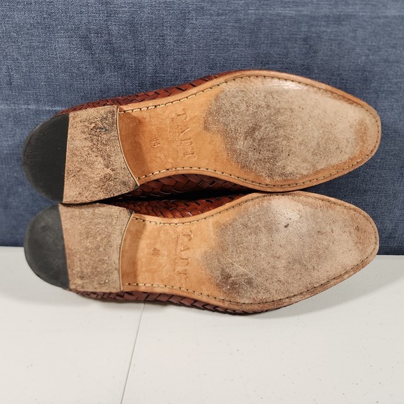 Taft Men Monaco Brown Loafer Size 44 Dress Shoes - Picture 7 of 11